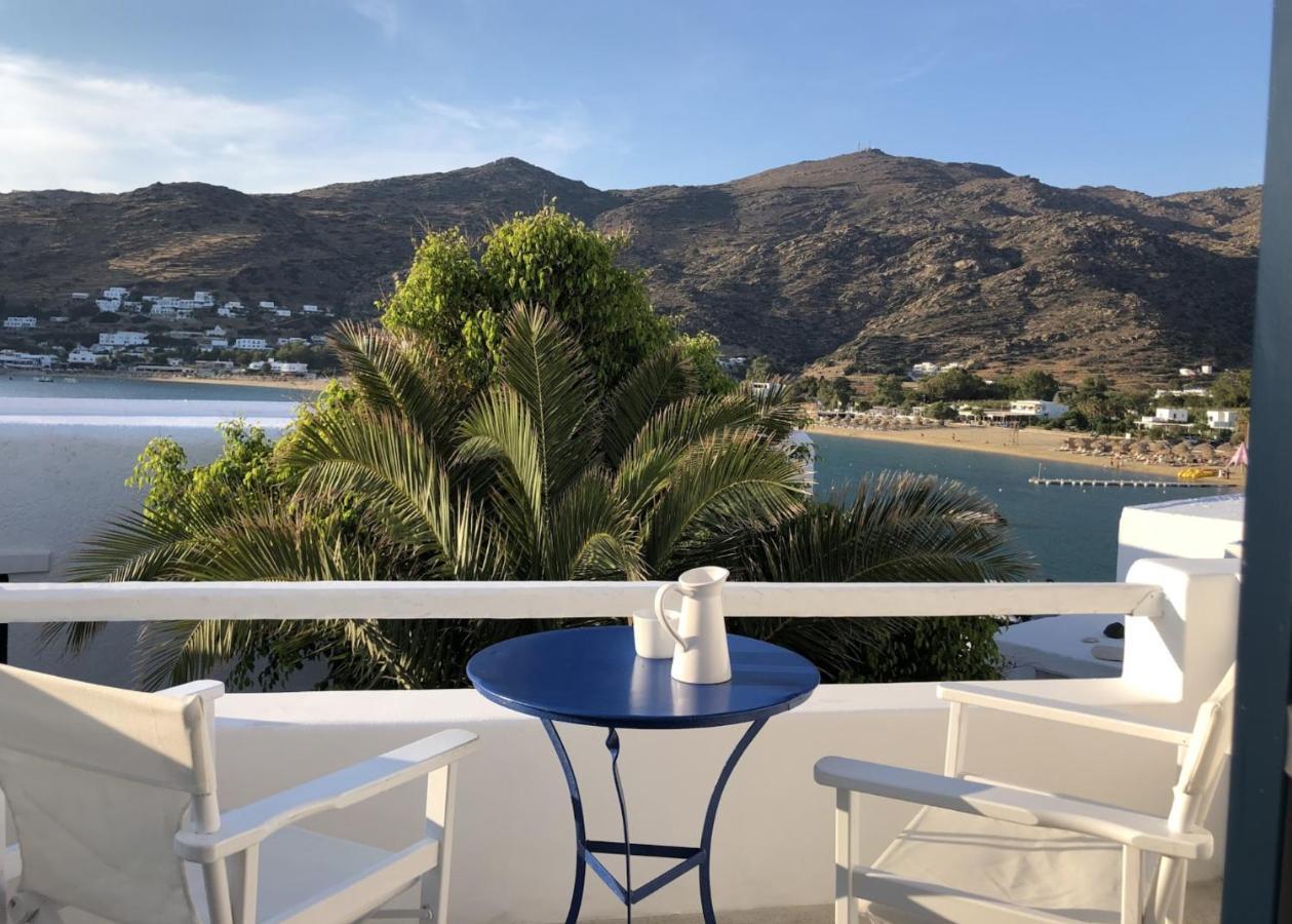 Psili Ammos Hotell Mylopotas Exteriör bild