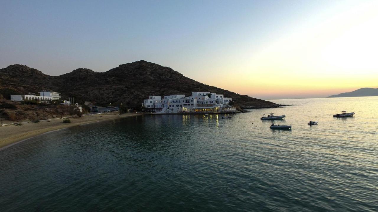 Psili Ammos Hotell Mylopotas Exteriör bild